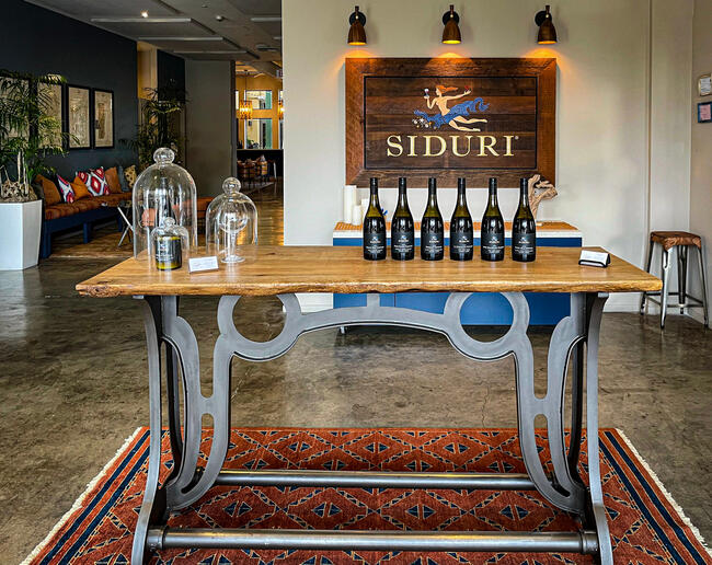 Siduri Tasting Room